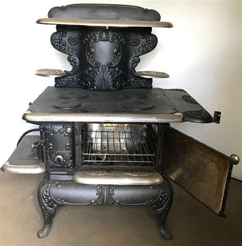 If you see large patches of cast iron it is probably an <b>antique</b> <b>stove</b>. . Antique glenwood stove parts